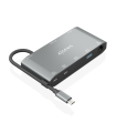 USB-C DOCK AISENS 8 EN 1 HDMI VGA RJ45 2XUSB-A 2XUSB-C 5G USB-C PD