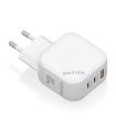 CARGADOR AISENS GAN 65W 2XUSB-C PD3.0 QC4.0 1XUSB-A QC3.0 BLANCO