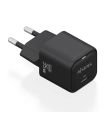 CARGADOR AISENS GAN 35W 1XUSB-C PD3.0 QC4.0 NEGRO