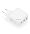 Cargador AISENS GaN 100W 3XUSB-C PD3.0 QC4.0 1XUSB-A QC3.0 blanco
