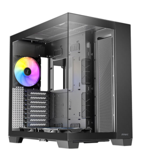 CAJA ANTEC C8 ARGB E ATX NEGRO 2XVENT 160 MM 1X140MM 2XUSB SN FUENTE