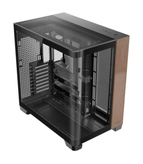 CAJA ANTEC C8 CURVE WOOD E ATX NEGRO 2XVENT 160 MM 1X140MM 2XUSB SN FUENTE