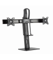 SOPORTE DE MESA GEMBIRD PARA DOS MONITORES ALTURA REGULABLE