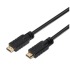 CABLE HDMI AISENS ALTA VELOCIDAD CON REPETIDOR A M A M NEGRO 15M