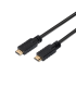 CABLE HDMI AISENS ALTA VELOCIDAD CON REPETIDOR A M A M NEGRO 30M