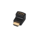 ADAPTADOR AISENS HDMI ACODADO A H A M NEGRO