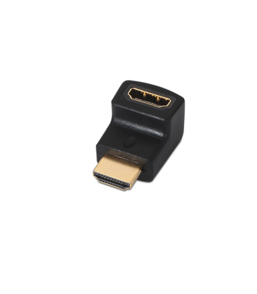 ADAPTADOR AISENS HDMI ACODADO A H A M NEGRO