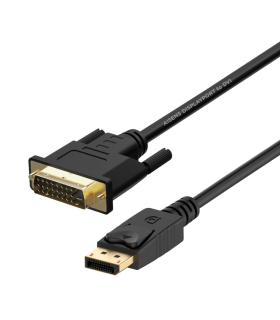 CABLE CONVERSOR AISENS DISPLAYPORT A DVI DP M DVI M NEGRO 20M