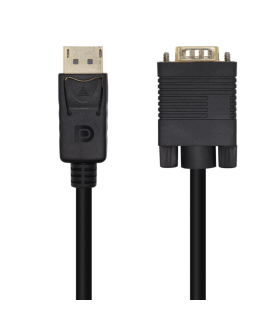 CABLE CONVERSOR AISENS DISPLAYPORT A VGA DP M VGA M NEGRO 30M