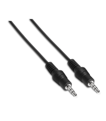 CABLE AISENS AUDIO ESTEREO JACK 35 M JACK 35 M NEGRO 03M