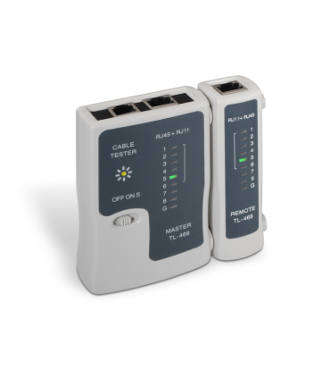 TESTEADOR AISENS PARA CABLE RJ11 RJ12 RJ45