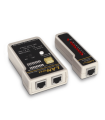 TESTEADOR AISENS PARA CABLE RJ11 RJ12 RJ45 COAXIAL