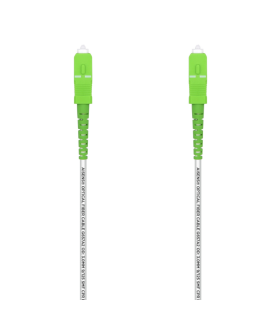 CABLE AISENS FIBRA G657A2 30 9 125 SMF SIMPLEX LSZH SC APC 10M