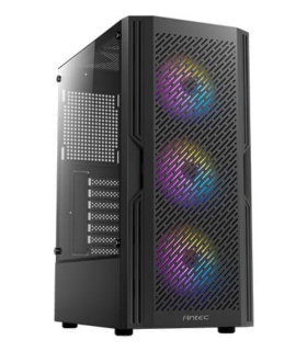 CAJA GAMING ANTEC AX20 MATX 2XUSB 20 SIN FTE NEGRO RGB