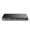 OMADA 48-PORT GIGABIT STACKABLE L3 MANAGED POE+ SWITCH WITH 6 10G SLOTS
