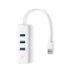 ADAPTADOR TP LINK USB 30 A ETHERNET GIGA CON 3 PORT USB 30