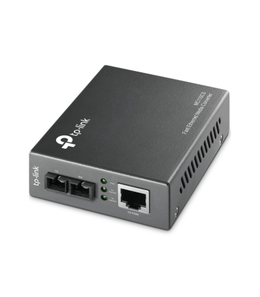 CONVERSOR MEDIOS TP LINK MC110CS MONO MODE SC UPC RJ45 FAST 20KM