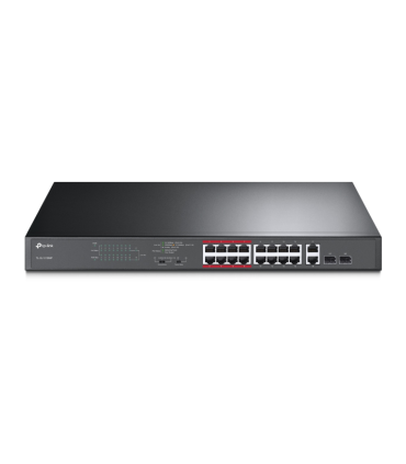 SWITCH TP LINK 16 PUERTOS 100MBP 2 PUERTOS GB UNMANAGED