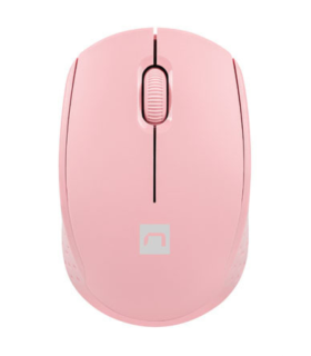 RATON NATEC STORK OPTICO 1600 DPI ROSA RF INALAMBRICO PILAS