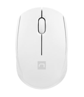 RATON NATEC STORK OPTICO 1600 DPI BLANCO RF INALAMBRICO PILAS