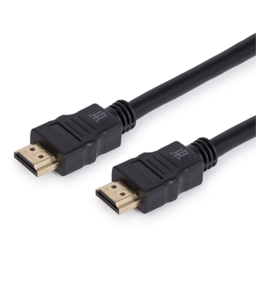 CABLE MAILLON BASIC HDMI DORADO CONECTOR HIGH SPEED BC NEGRO 18M