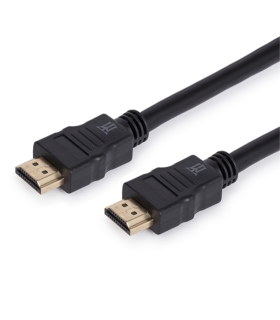 CABLE MAILLON BASIC HDMI DORADO CONECTOR HIGH SPEED BC NEGRO 30M
