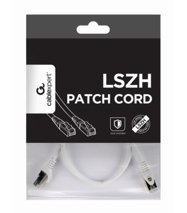 CABLE RED S FTP GEMBIRD CAT 6A LSZH BLANCO 05 M