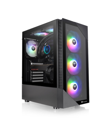 CAJA THERMALTAKE VIEW 200 TG ARGB ATX 2XUSB 32 SIN FUENTE NEGRO