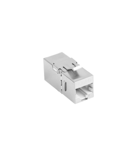 ADAPTADOR LANBERG CAT6 FTP HEMBRA THRU KEYSTONE RJ45 A RJ45 90 GRADOS