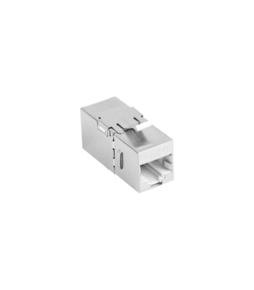 ADAPTADOR LANBERG CAT6 FTP HEMBRA THRU KEYSTONE RJ45 A RJ45 90 GRADOS