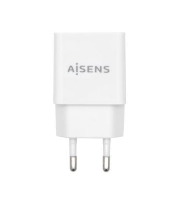 CARGADOR USB AISENS 10W ALTA EFICIENCIA 5V 2A BLANCO