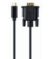 ADAPTADOR USB C A VGA M 2 M NEGRO BLISTER