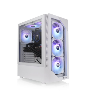 CAJA THERMALTAKE VIEW 200 TG ARGB ATX 2XUSB 32 SIN FUENTE BLANCO