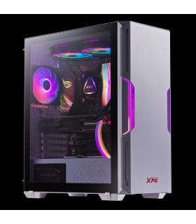 CAJA GAMING XPG STARKER ATX 2XUSB SIN FUENTE ARGB BLANCO