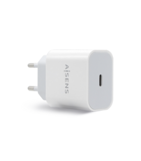 CARGADOR USB C AISENS PD30 1 PUERTO 1xUSB C 20W BLANCO
