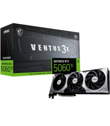 TARJETA GRAFICA MSI RTX 5060TI 16G VENTUS 3X OC