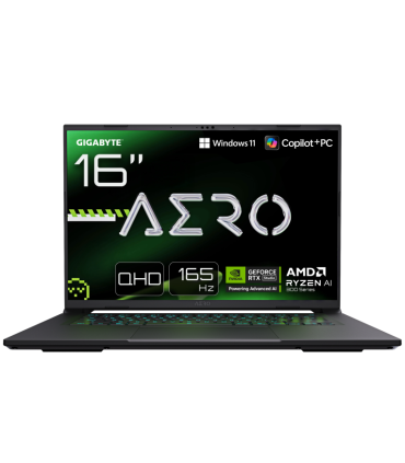 PORTATIL GIGABYTE AERO X16 2WHA3ESC64AH AI R9 HX370 32GB 1TB RTX5070 16QHD W11H