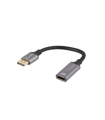 ADAPTADOR LANBERG 4K DISPLAYPORT MACHO HDMI HEMBRA 20CM