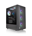 CAJA THERMALTAKE S200 TG ATX 2XUSB 3.0 ARGB SIN FUENTE NEGRO