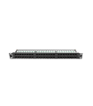 PATCH PANEL LANBERG 48 PUERTOS 1U 19? CAT.6 NEGRO