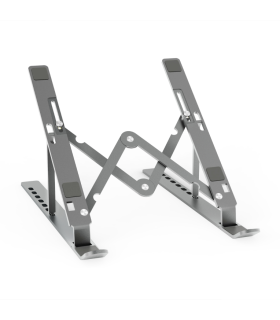 SOPORTE DE SOBREMESA AISENS AJUSTABLE PARA PORTATIL TABLET GRIS