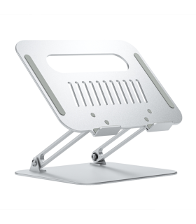 SOPORTE DE SOBREMESA AISENS XL 10 17 AJUSTABLE PARA PORTATIL TABLET PLATA