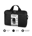 KIT MALETIN+RATON SUBBLIM LAPTOP BAG 15,6" NEGRO