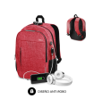 MOCHILA SUBBLIM URBAN LOCK BACKPACK 16" RED