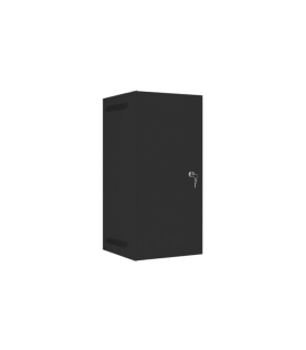 ARMARIO LANBERG MURAL RACK 10 12U 280X310 FLAT PACK NEGRO PUERTA METAL