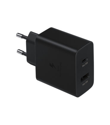 CARGADOR SAMSUNG TA220N 35W DUO NEGRO