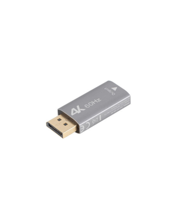 ADAPTADOR LANBERG 4K DISPLAYPORT MACHO HDMI HEMBRA