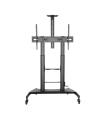 SOPORTE SUELO AISENS RUEDAS/MANIVELA/BANDEJA DVI CAMARA/MONITOR 60"-100"/100KG
