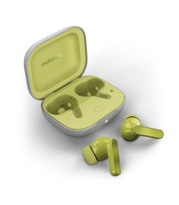 AURICULARES MOTOROLA MOTO BUDS GREEN MICROFONO BT