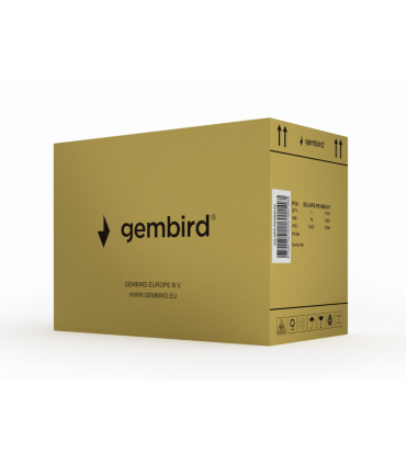 SAI GEMBIRD ONDA SENOIDAL 2000 VA DISPLAY LCD 2 SCHUKO 3 SALI C13 USB NEGRO